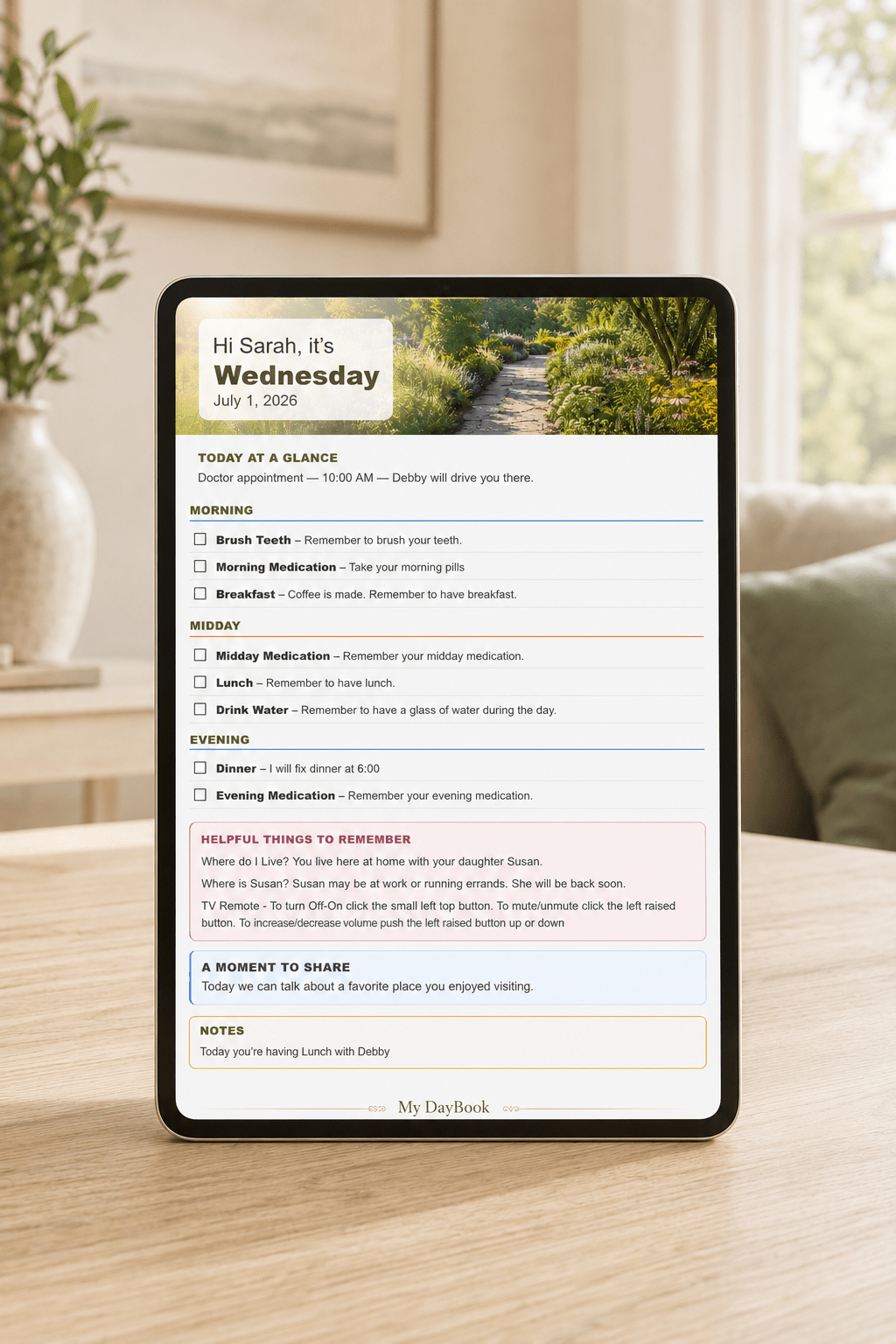 Digital DayBook - Active Memory LLC