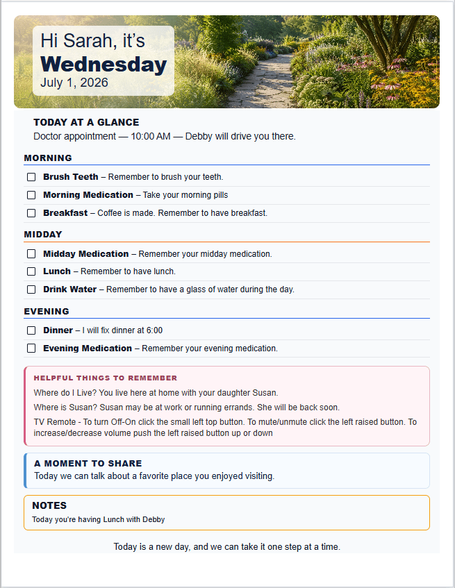 Printed DayBook - Active Memory LLC